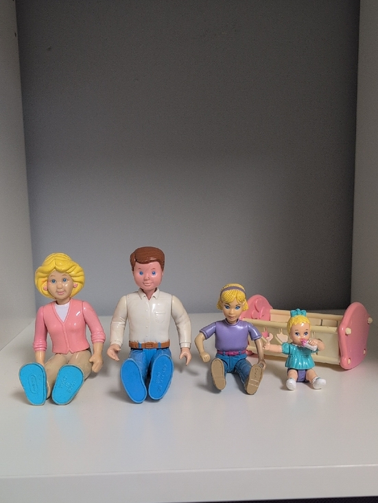 Fisher-Price Other - Vintage Fisher Price Loving Family Dream Dolls And Little Tikes Vintage 1993